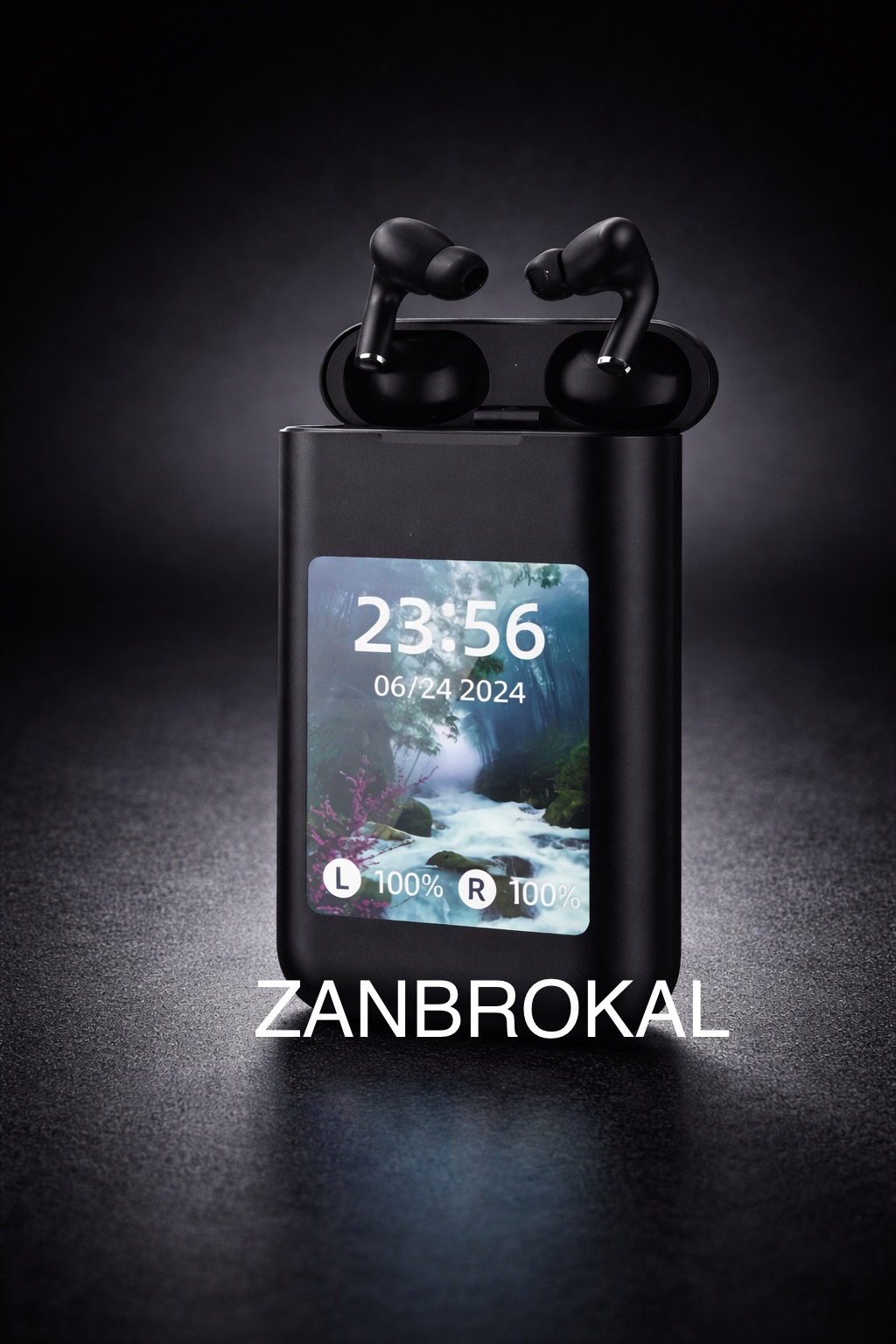 Écouteurs Bluetooth boîtier écran – ZANBROKAL