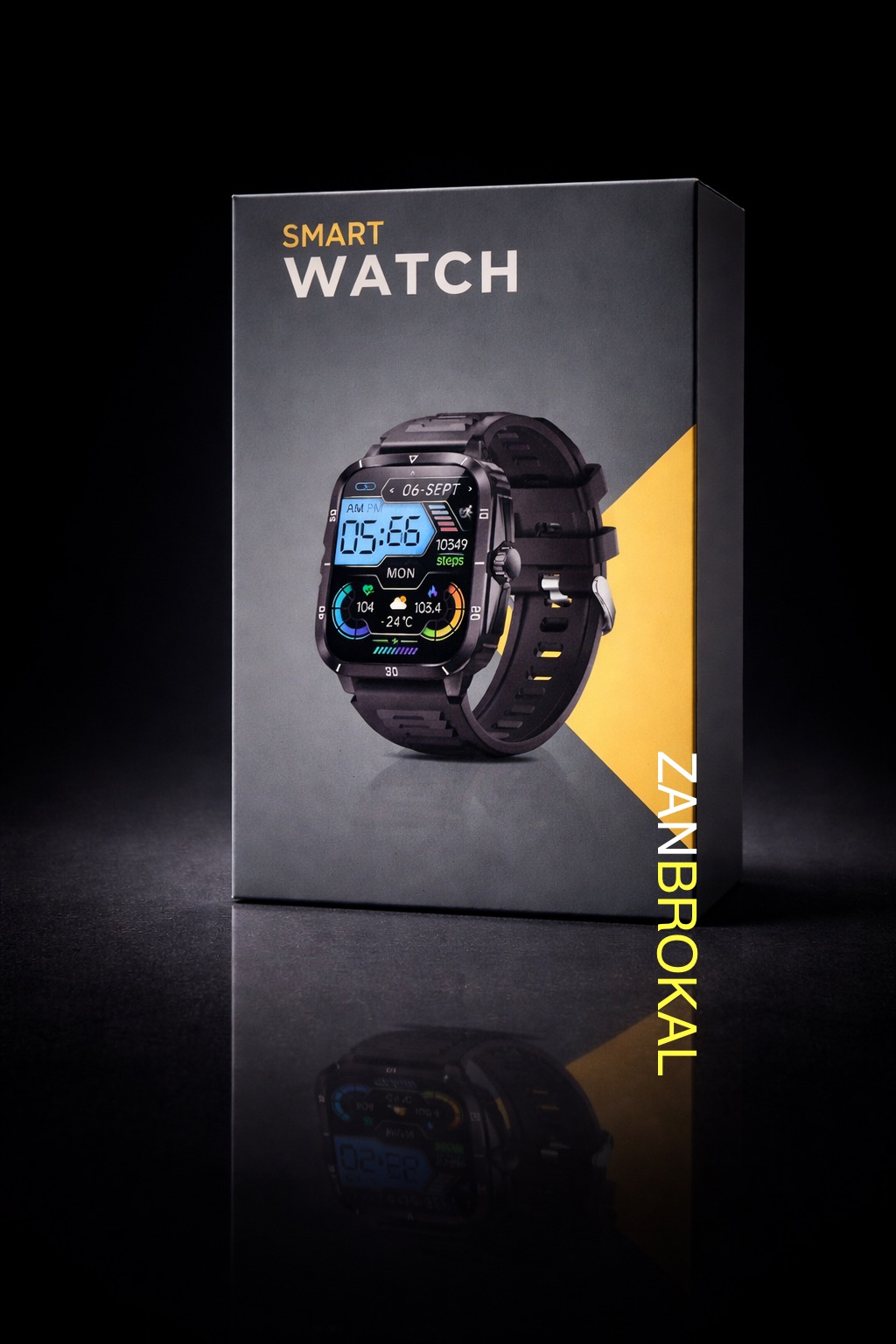 Montre connectée sport – ZANBROKAL