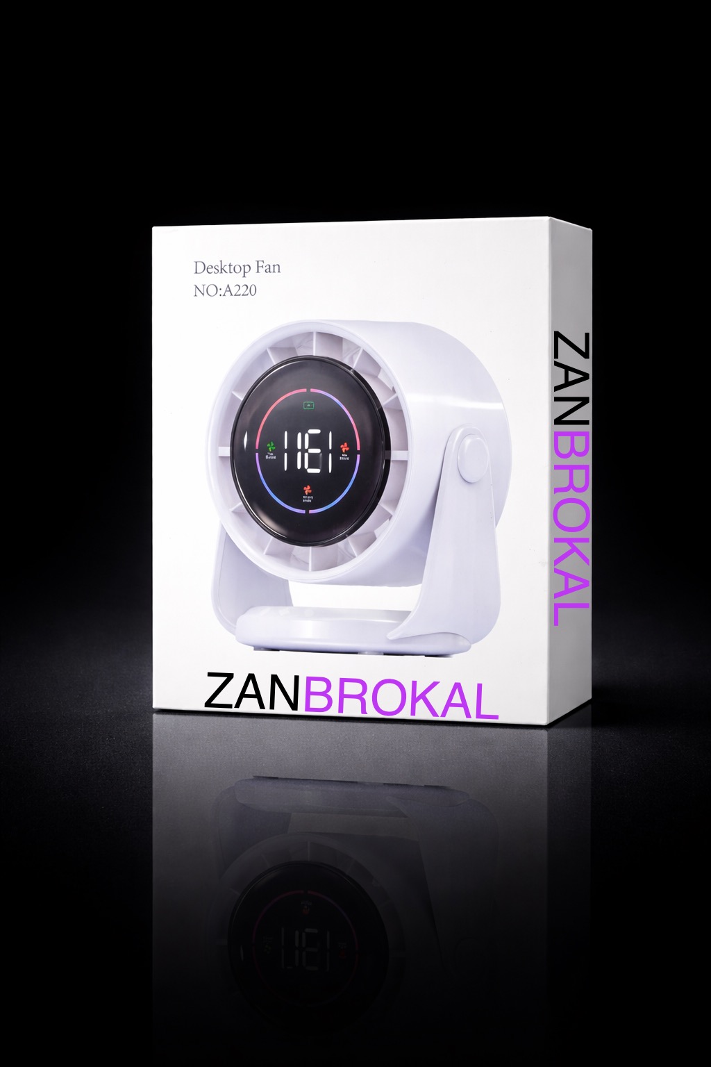 Mini ventilateur portable rechargeable – ZANBROKAL